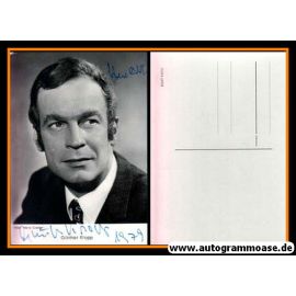 Autogramm Schauspieler | Günther KROPP | 1970er (Portrait SW) Croner