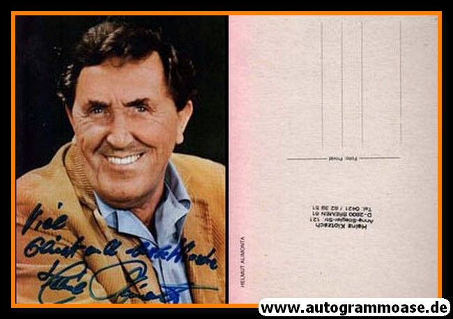 Autogramm Schauspieler | Helmut ALIMONTA | 1990er (Portrait Color)