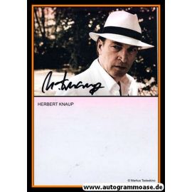 Autogramm Schauspieler | Herbert KNAUP | 2000er (Portrait Color) Tedeskino
