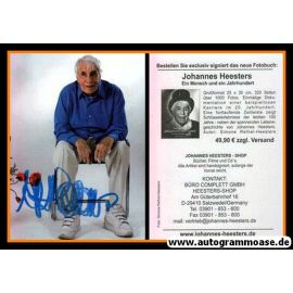 Autogramm Schauspieler | Johannes HEESTERS | 2006 (Portrait Color) Fotobuch