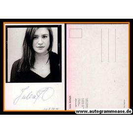 Autogramm Schauspieler | Julia JENTSCH | 2000er (Portrait SW) Klier