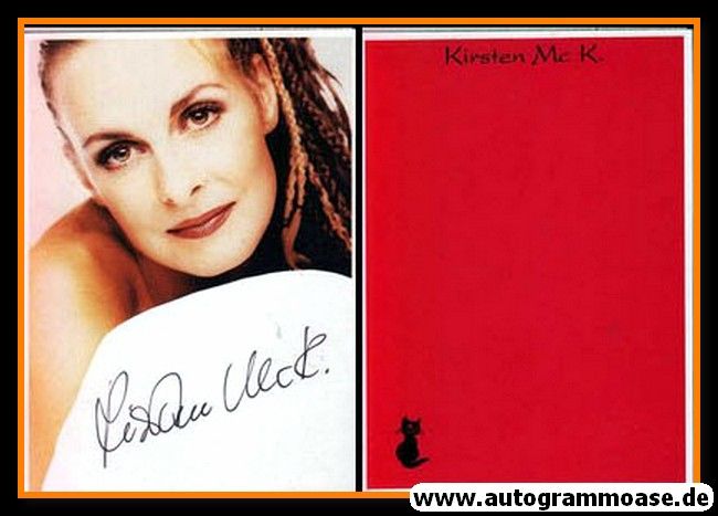 Autogramm Pop | Kirsten McK (Kühnert) | 2000er (Portrait Color)