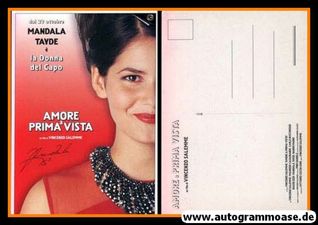 Autogramm Film | Mandala TAYDE | 1999 "Liebe Auf Den Ersten Blick" (Portrait Color)