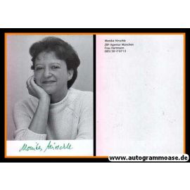 Autogramm Schauspieler | Monika HIRSCHLE | 2010er (Portrait SW) ZBF