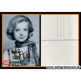 Autogramm Schauspieler | Nadja TILLER | 1990er (Portrait SW) Fernsehwoche