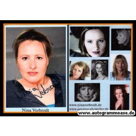 Autogramm Schauspieler | Nina VORBRODT | 2010er (Portrait Color) Ahrweiler