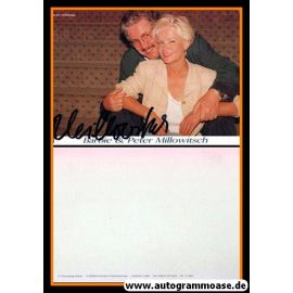 Autogramm Schauspieler | Peter MILLOWITSCH | 1990er (Portrait Color mit Barbie)