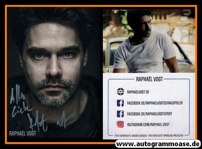 Autogramm Schauspieler | Raphael VOGT | 2010er (Portrait Color)