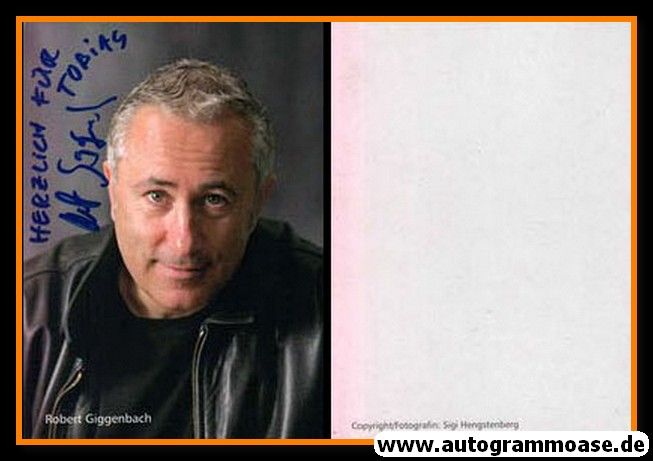Autogramm Schauspieler | Robert GIGGENBACH | 2000er (Portrait Color) Hengstenberg