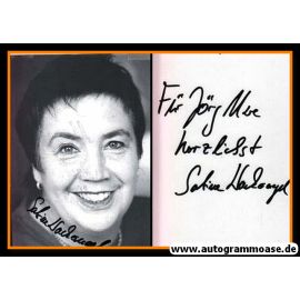 Autogramm Schauspieler | Sabine WACKERNAGEL | 1990er (Portrait SW)