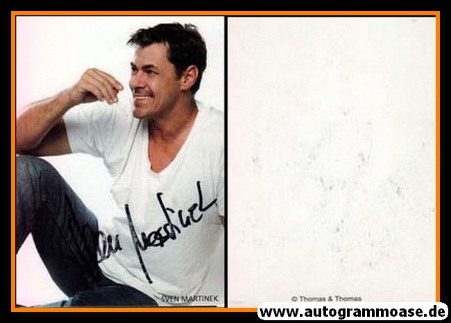 Autogramm Schauspieler | Sven MARTINEK | 2010er (Portrait Color) Thomas