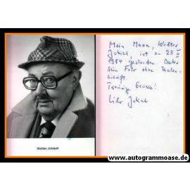 AK Schauspieler | Walter JOKISCH | 1980er (Portrait SW) Brief Witwe