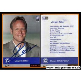 Autogramm Fussball | Hertha BSC Berlin | 2000 | Jürgen RÖBER