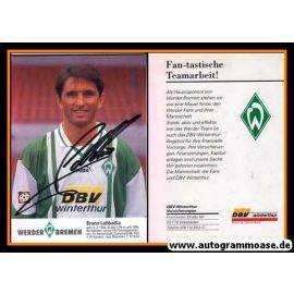 Autogramm Fussball | SV Werder Bremen | 1996 | Bruno LABBADIA