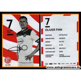 Autogramm Fussball | Fortuna Düsseldorf | 2019 | Oliver FINK