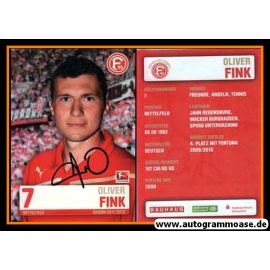 Autogramm Fussball | Fortuna Düsseldorf | 2011 | Oliver FINK