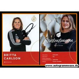 Autogramm Fussball (D) | DFB | 2019 Adidas | Britta CARLSON