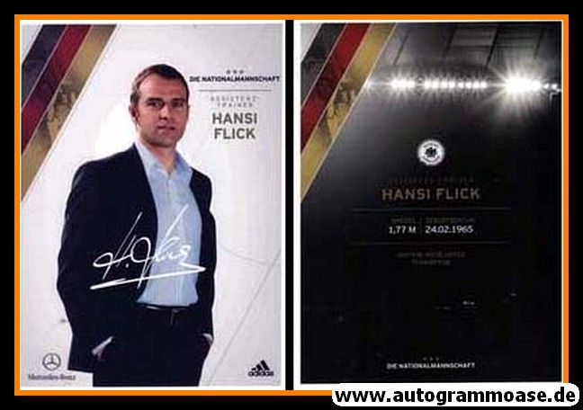 Autogramm Fussball | DFB | 2012 Adidas Druck | Hansi FLICK