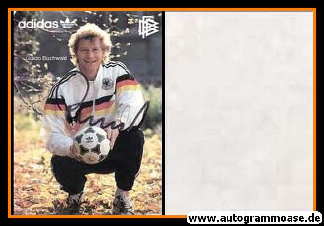 Autogramm Fussball | DFB | 1988 Adidas | Guido BUCHWALD