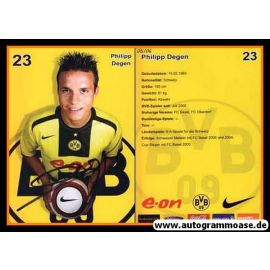 Autogramm Fussball | Borussia Dortmund | 2005 | Philipp DEGEN