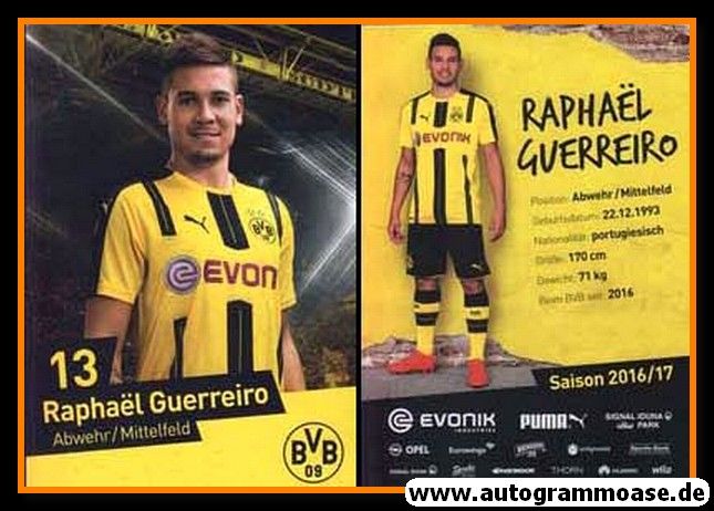 AK Fussball | Borussia Dortmund | 2016 | Raphael GUERREIRO