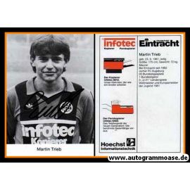 Autogramm Fussball | Eintracht Frankfurt | 1983 | Martin TRIEB