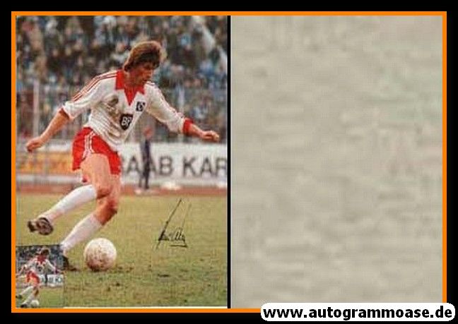 Autogramm Fussball | Hamburger SV | 1980er Druck | Manfred KALTZ (Spielszene Color)