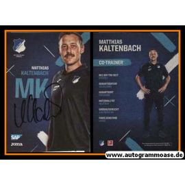 Autogramm Fussball | TSG 1899 Hoffenheim | 2019 | Matthias KALTENBACH