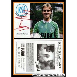 Autogramm Fussball | Karlsruher SC | 1987 | Alexander FAMULLA