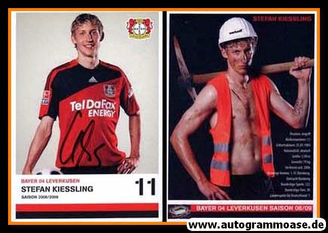 Autogramm Fussball | Bayer Leverkusen | 2008 | Stefan KIESSLING
