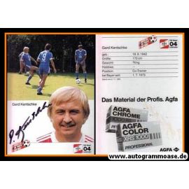 Autogramm Fussball | Bayer Leverkusen | 1985 | Gerd KENTSCHKE