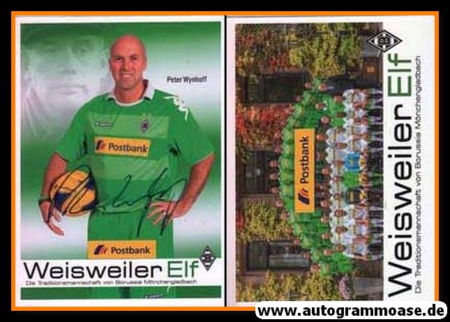 Autogramm Fussball | Borussia Mönchengladbach | 2010er Weisweiler | Peter WYNHOFF