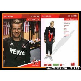 Autogramm Fussball | 1. FC Köln | 2017 | Sven MÜLLER