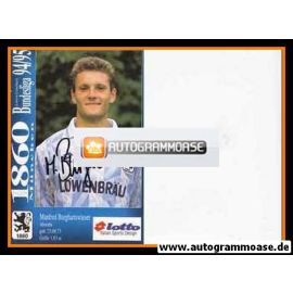 Autogramm Fussball | TSV 1860 München | 1994 | Manfred BURGHARTSWIESER