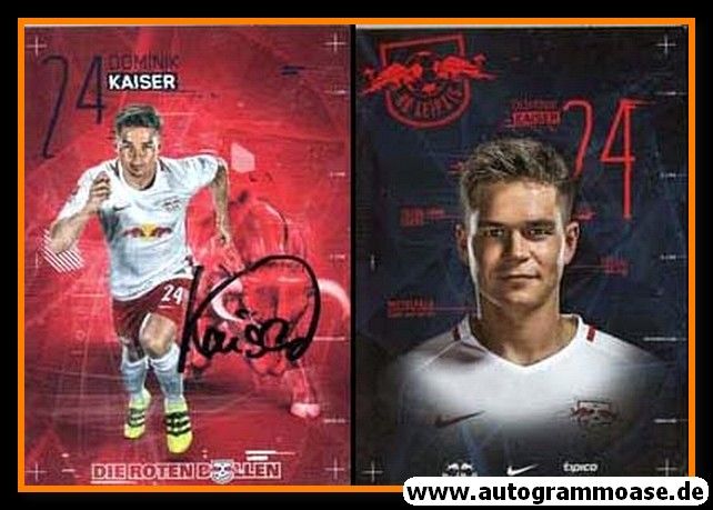 Autogramm Fussball | RB Leipzig | 2016 | Dominik KAISER