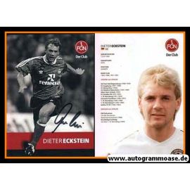 Autogramm Fussball | 1. FC Nürnberg | 1980er Retro | Dieter ECKSTEIN (Spielszene SW)