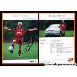 Autogramm Fussball | FC Bayern München | 2000 | Thomas STRUNZ