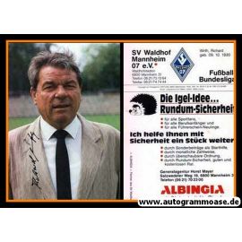 Autogramm Fussball | SV Waldhof Mannheim | 1988 | Richard WIRTH