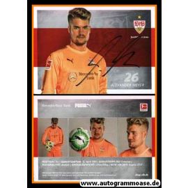 Autogramm Fussball | VfB Stuttgart | 2017 | Alexander MEYER
