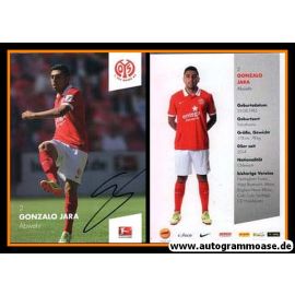 Autogramm Fussball | FSV Mainz 05 | 2014 | Gonzalo JARA