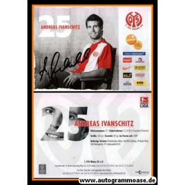 Autogramm Fussball | FSV Mainz 05 | 2009 | Andreas IVANSCHITZ