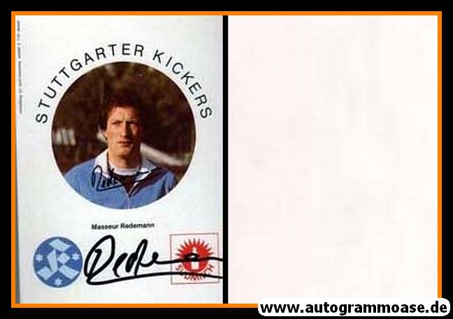 Autogramm Fussball | Stuttgarter Kickers | 1983 | Hans-Peter REDEMANN