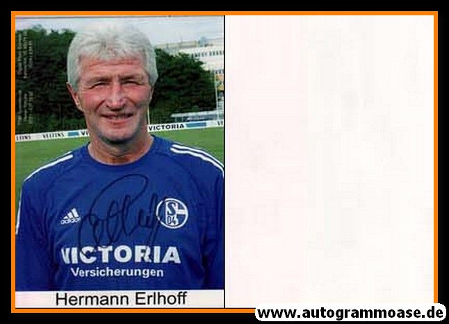 Autogramm Fussball | FC Schalke 04 | 2010er Foto | Hermann ERLHOFF