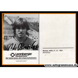 Autogramm Fussball | VfL Osnabrück | 1982 | Willi BROCKS