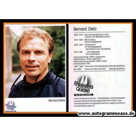 Autogramm Fussball | 2000er | Bernard DIETZ (Portrait Color) Rheinfels