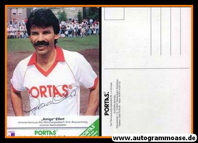 Autogramm Fussball | 1990er Portas | Gerhard ELFERT (1)