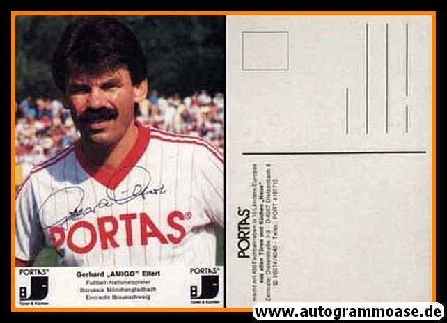 Autogramm Fussball | 1990er Portas | Gerhard ELFERT (2)