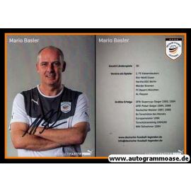 Autogramm Fussball | 2010er Puma | Mario BASLER (DFB Legenden)