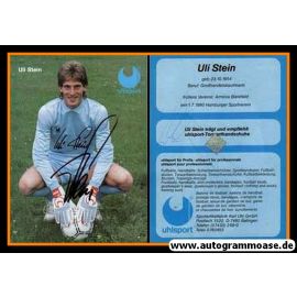 Autogramm Fussball | 1980er Uhlsport | Uli STEIN (Hamburger SV)