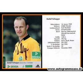 Autogramm Fussball | Schiedsrichter | 2000er Dekra | Detlef SCHEPPE 